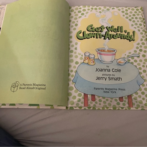 Get well clown around vintage Parents Magazine Press book - Picture 3 of 9